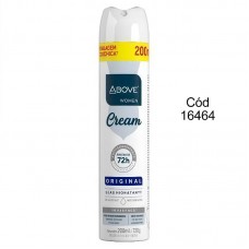 16464 - DESODORANTE ANTITRANSPIRANTE ABOVE CREAM ORIGINAL 72H 200ML/120G