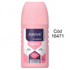 16471 - DESODORANTE ANTITRANSPIRANTE ABOVE ROLLON CANDY WOMEN 72H 50ML
