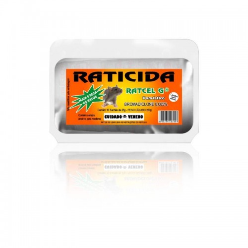RATICIDA RATCEL GRANUL. 25GR C/20PCT 
