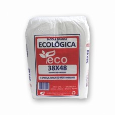 13933 - Sacola Plástica Eco 38x48 c/ 1000 Unidades
