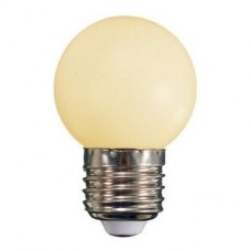 14843 - LAMP BOLINHA LED E27 2,5W-220V BR.QUENTE