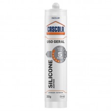 15069 - COLA SILICONE ACETICO 280GR INCOLOR CASCOLA