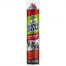 15587 - GAS DE ISQUEIRO SPRAY SUPER DOM 250ML-125G DOMLINE