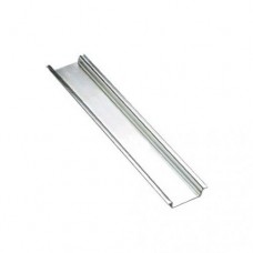 14035 - SUPORTE  DISJUNTOR DIN ALUMINIO TRILHO LISO 20CM 35X7,5  