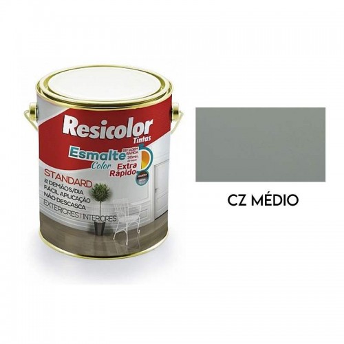 ESMALTE 3,6L SINTET.CINZA MEDIO RESICOLOR