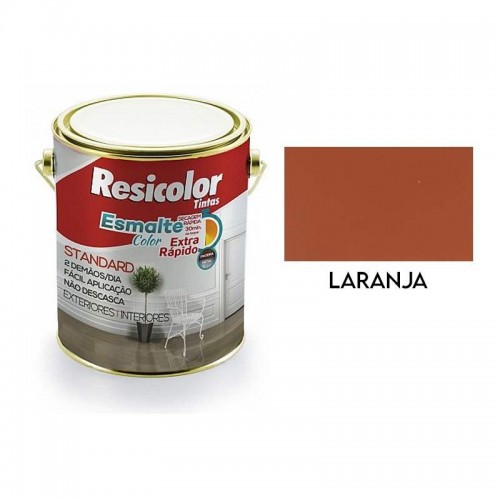 ESMALTE 3,6L SINTET.LARANJA RESICOLOR