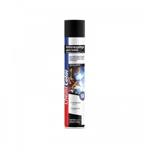 SPRAY ANTI-RESPINGO P/SOLDA C/SILICONE 250ML CHEMICOLOR