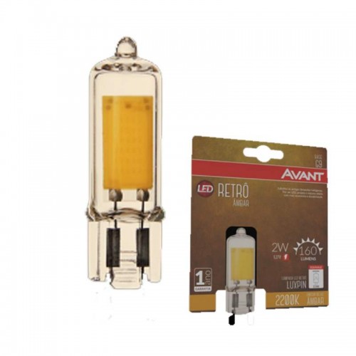 LAMP LED G9 LUXPIN AM-2400K 4W 127V AVANT