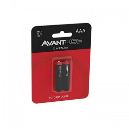 PILHA ALCALINA C/2 AAA 1,5V AVANT