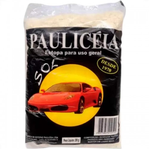 ESTOPA USO GERAL LIMPEZA SOL 200G PAULICEIA