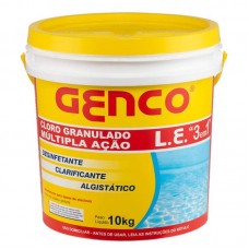 7150 - CLORO L E MULTI ACAO 3X1GRANU.10KG GENCO