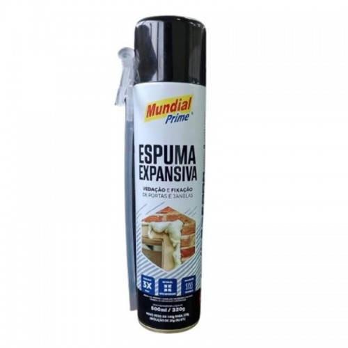 ESPUMA POLIUR.500ML-340GR MUNDIAL PRIME