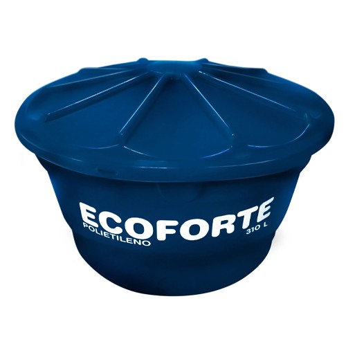 CAIXA D'AGUA C/TAMPA  310L ECOFORTE