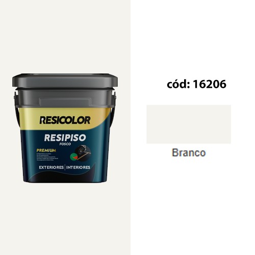 TINTA RESIPISO 3,2L BRANCO FOSCO