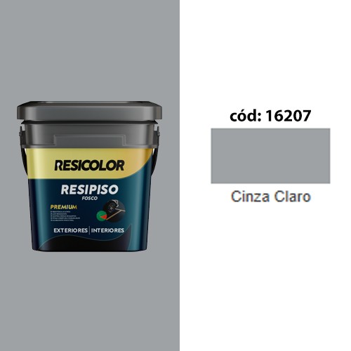 TINTA RESIPISO 3,2L CINZA CLARO FOSCO