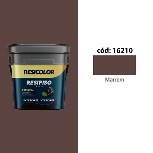 TINTA RESIPISO 3,2L MARROM FOSCO