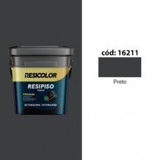 16211 - TINTA RESIPISO 3,2L PRETO FOSCO