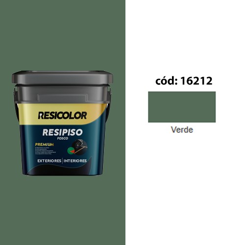 TINTA RESIPISO 3,2L VERDE FOSCO