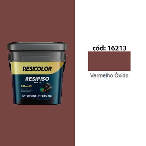TINTA RESIPISO 3,2L VERMELHO OXIDO FOSCO