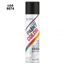 9574 - Spray Uso Geral Paint Color Preto Brilhante 400ml