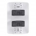 CONJUNTO ARIA 4X2 C/PLACA 2 TOMADAS DISTANCIADAS 20A 57241066 TRAMONTINA