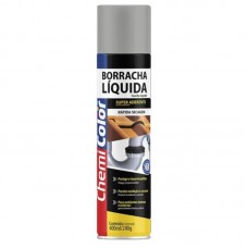 16520 - BORRACHA IMPERMEABILIZANTE LIQUIDA SPRAY 400ML/240G CINZA CHEMICOLOR