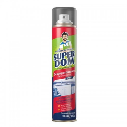 DESENGORDURANTE SPRAY SUPER DOM 300ML/180G