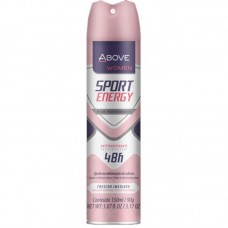 16488 - DESODORANTE ANTITRANSPIRANTE ABOVE ENERGY WOMEN 72H 200ML/120G
