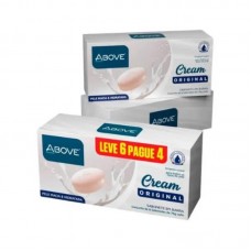 16526 - KIT SABONETE BARRA 75G ABOVE CREAM ORIGINAL LEVE 6 PAGUE 4 