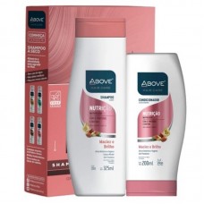 16480 - KIT SHAMPOO 325ML E CONDICIONADOR 200ML ABOVE NUTRIÇAO