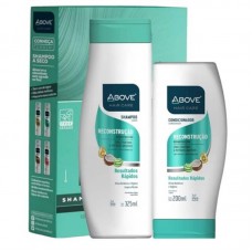 16481 - KIT SHAMPOO 325ML E CONDICIONADOR 200ML ABOVE RECONSTRUÇAO