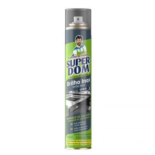 LIMPADOR USO GERAL BRILHO INOX SUPER DOM 300ML/200G