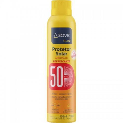 PROTETOR SOLAR AEROSOL FPS 50 350ML/250G ABOVE