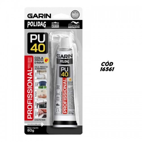 COLA POLIURETANO PU 40.BR 80G ENCART.GAR