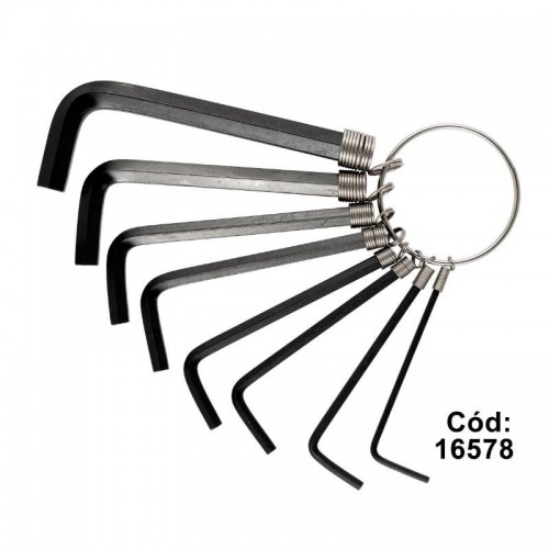 JG CHAVE ALLEN C/ 8PCS 1,5MM A 6MM EDA