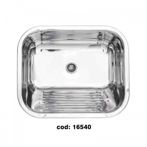 TANQUE INOX 40X40X22CM 22L POLIDO TECNOC