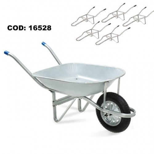 CARRINHO PEDR.50LTS GALVAN.CH26 METALOSA