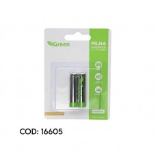 16605 - PILHA RECARREGAVEL C/2 AAA 1,2V 1000MAH SANTANA PIX