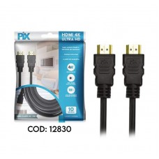 12830 - CABO HDMI 2.0 4K ULTRAHD - 5MTS SANTANA