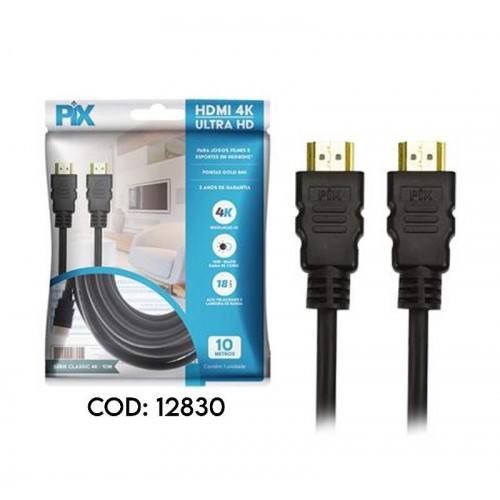 CABO HDMI 2.0 4K ULTRAHD -10MTS PIX