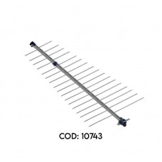 10743 - ANTENA EXT. UHF/HDTV LOG (34E) PIX