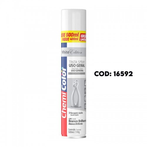 SPRAY U.GERAL CHEMIC.BR BRIL P400 L500ML