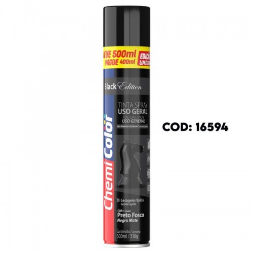 SPRAY U.GERAL CHEMIC.PT FOSC P400 L500ML