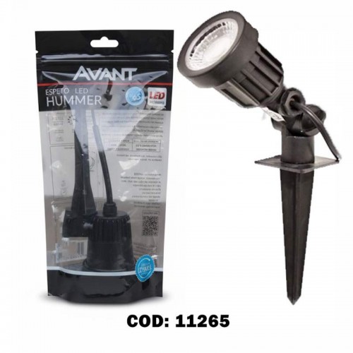 ESPETO JARDIM 5W TONALIDADE BRANCA 6500K  HUMMER AVANT