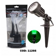 11266 - ESPETO JARDIM 5W TONALIDADE VERDE HUMMER AVANT