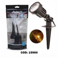 15960 - ESPETO JARDIM 5W TONALIDADE AMARELA 3000K  HUMMER AVANT