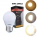 LAMPADA BOLINHA LED E27 4W BIVOLT TONALIDADE AMARELA 2700K AVANT