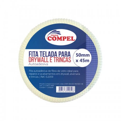 FITA VEDA TRINCA/FISSURA 50MMX45MT COMPE