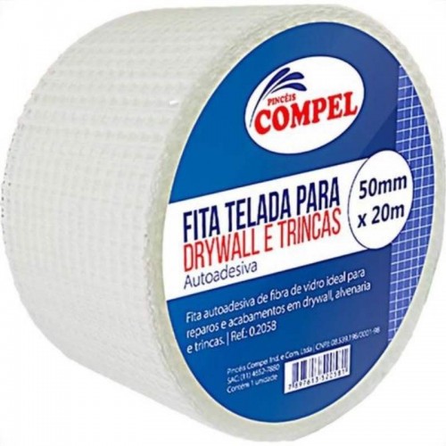 FITA VEDA TRINCA/FISSURA 50MMX20MT COMPE