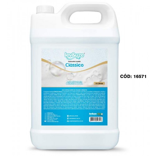 SABONETE LIQUIDO LEV&UZE CLASSICO5L